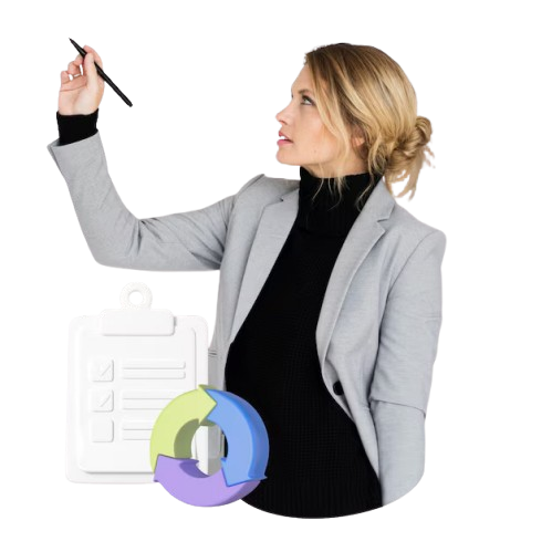 Business management illustration